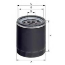 XO253 UNIFLUX FILTERS Масляный фильтр