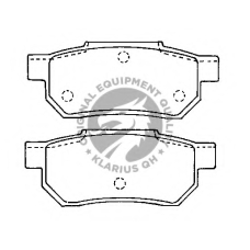 BP601 QH Benelux Комплект тормозных колодок, дисковый тормоз