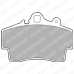 LP1411 DELPHI Комплект тормозных колодок, дисковый тормоз