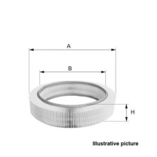EAF3576.20 OPEN PARTS Воздушный фильтр