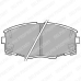 LP614 DELPHI Комплект тормозных колодок, дисковый тормоз
