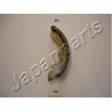 GF-802AF JAPANPARTS Комплект тормозных колодок