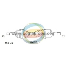 18-302141 ODM-MULTIPARTS Приводной вал