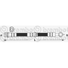 T 49 003 BREMBO Тормозной шланг