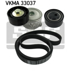 VKMA 33037 SKF Поликлиновой ременный комплект