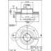 BS 8118 BRECO Тормозной диск