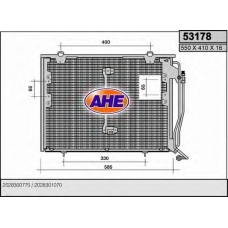 53178 AHE Конденсатор, кондиционер