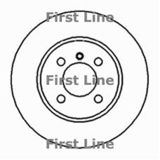 FBD132 FIRST LINE Тормозной диск