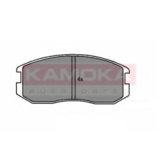 JQ1011518 KAMOKA Комплект тормозных колодок, дисковый тормоз