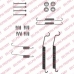LY1336 DELPHI Комплектующие, тормозная колодка