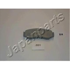 PP-501AF JAPANPARTS Комплект тормозных колодок, дисковый тормоз
