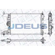 RA0201060 JDEUS Радиатор, охлаждение двигателя