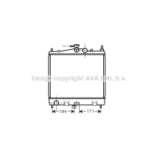 DNA2247 Prasco Радиатор, охлаждение двигателя