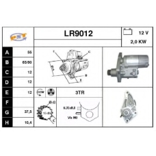 LR9012 SNRA Стартер