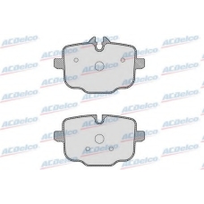 AC216683D AC Delco Комплект тормозных колодок, дисковый тормоз