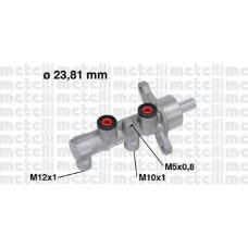 05-0711 METELLI Главный тормозной цилиндр