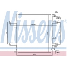 940094 NISSENS Конденсатор, кондиционер