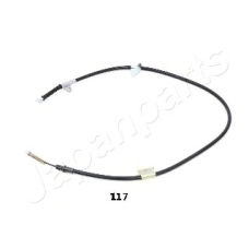 BC-117 JAPANPARTS Трос, стояночная тормозная система