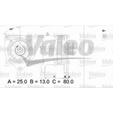436527 VALEO Генератор