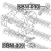 SBM-009 FEBEST Подвеска, двигатель