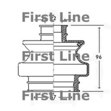 FCB2305 FIRST LINE Пыльник, приводной вал