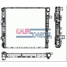0420101 KUHLER SCHNEIDER Радиатор, охлаждение двигател