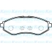 BP-1008 KAVO PARTS Комплект тормозных колодок, дисковый тормоз