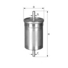 XN377 UNIFLUX FILTERS Топливный фильтр