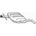233-689 BOSAL Средний глушитель выхлопных газов