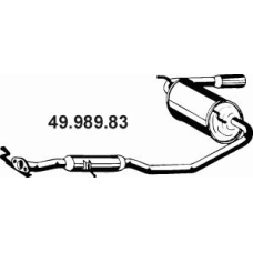 49.989.83 EBERSPACHER Глушитель выхлопных газов конечный