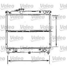 731463 VALEO Радиатор, охлаждение двигателя