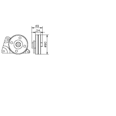 TKR 9142 TIMKEN Натяжной ролик, ремень грм