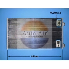 16-1135A AUTO AIR GLOUCESTER Конденсатор, кондиционер