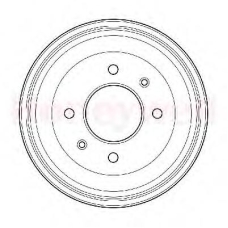 329148B BENDIX Тормозной барабан