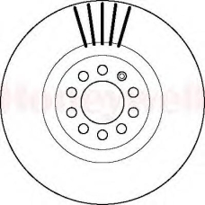 562132B BENDIX Тормозной диск