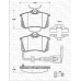 363702161257 MAGNETI MARELLI Комплект тормозных колодок, дисковый тормоз