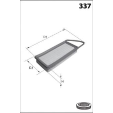 ELP9207 MECAFILTER Воздушный фильтр