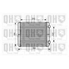 QHR2222 QUINTON HAZELL Теплообменник, отопление салона