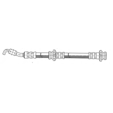 510893 KAWE Тормозной шланг