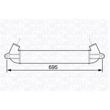 351319203440 MAGNETI MARELLI Интеркулер
