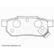 ADH24254<br />BLUE PRINT<br />Комплект тормозных колодок, дисковый тормоз
