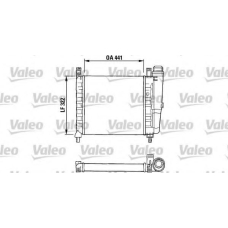 730990 VALEO Радиатор, охлаждение двигателя