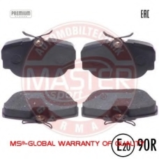 13046029212N-SET-MS MASTER-SPORT Комплект тормозных колодок, дисковый тормоз