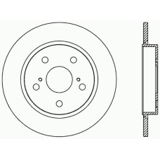 BDR2378.10 OPEN PARTS Тормозной диск