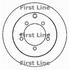 FBD1618 FIRST LINE Тормозной диск