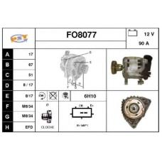 FO8077 SNRA Генератор