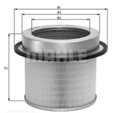 LX 671 KNECHT Воздушный фильтр