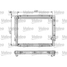 810974 VALEO Радиатор, охлаждение двигателя