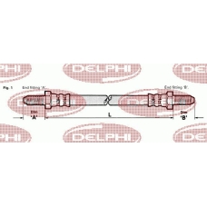 LH1721 DELPHI Тормозной шланг