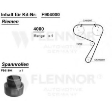 F904000 FLENNOR Комплект ремня грм